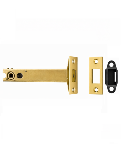 Heavy Duty Deadbolt 102mm - 5mm Follower - Square Stainless Brass TLD5040PVD Eurospec