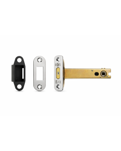 Heavy Duty Deadbolt 102mm - 5mm Follower - Radius Polished Stainless Steel TLD5040BSS/R Eurospec