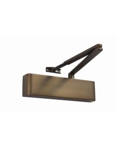 Rutland TS.9205 Door Closer, DABC c/w Semi-Radius Cover, Flatbar Armset OilRub Bronze