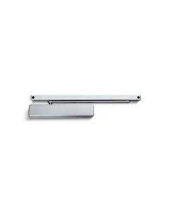 Geze TS3000B Slim Cam Action Fire Overhead Door Closer Size 2-4 Complete with Arm and guide Rail Satin Stainless Steel