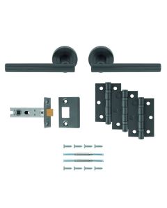 Carlisle Brass Faro Latch Pack - Ultimate Door Pack UDP011ANT/INTB Anthracite