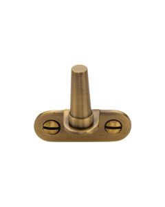 Heritage Brass Cranked Casement Stay Pin Antique Brass V1002-AT