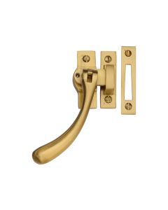 Window Fastener Lockable Satin Brass