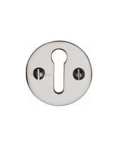 Heritage Brass V1010-PNF Keyhole Escutcheon Polished Nickel finish