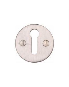 Heritage Brass V1010-SN Keyhole Escutcheon Satin Nickel finish