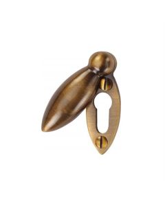 Heritage Brass V1022-AT Covered Keyhole Oval Antique finish