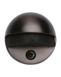 Heritage Brass Shielded Door Stop Matt Black finish V1080-BKMT