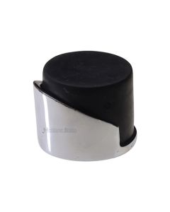 Heritage Brass Square-Round Mounted Door Stop Polished Chrome finish
 V1087-PC