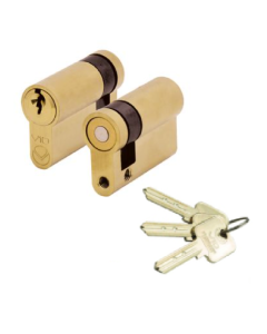 Zoo Hardware Vier V10 Euro Single Cylinder 46mm Keyed Alike Satin V10EP46SSBKA
