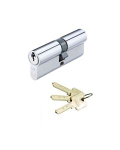 Vier V10EP64DPCE V10 Euro Double Cylinder 64mm KTD Polished Chrome