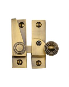 Heritage Brass V1104L-AT Sash Fastener Lockable Antique Finish