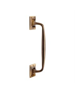 Heritage Brass V1150 310-AT Door Pull Handle Cranked Design 12 Antique Finish