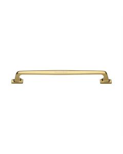Heritage Brass Door Pull Handle Durham Design 345mm Polished Brass