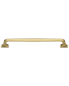 Heritage Brass Door Pull Handle Durham Design 497mm Polished Brass
