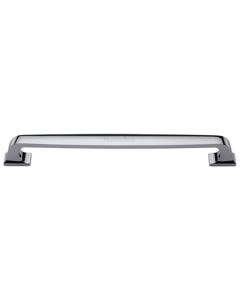 Heritage Brass Door Pull Handle Durham Design 497mm Polished Chrome