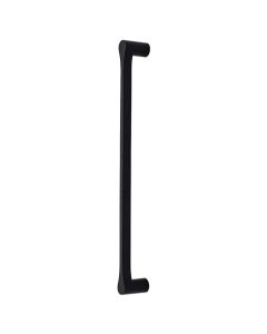 Heritage Brass Door Pull Handle Gio Design 600mm Matt Black Finish
 V1238 600-BKMT