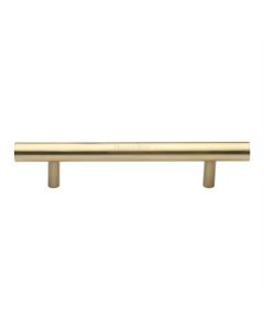 Heritage Brass Door Pull Handle Bar Design 203mm Satin Brass 
  V1361 305-SB