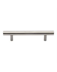 Heritage Brass Door Pull Handle Bar Design 203mm Satin Nickel   V1361 305-SN
