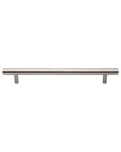 Heritage Brass Door Pull Handle Bar Design 355mm Satin Nickel   V1361 457-SN