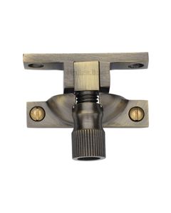 Heritage Brass Narrow Brighton Sash Fastener Antique Brass V2054-AT