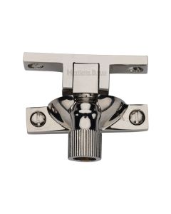 Heritage Brass Narrow Brighton Sash Fastener Polished Nickel Finish V2054-PNF