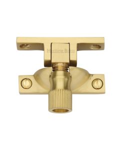 Heritage Brass Narrow Brighton Sash Fastener Satin Brass V2054-SB