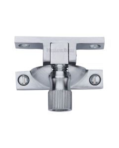 Heritage Brass Narrow Brighton Sash Fastener Satin Chrome V2054-SC