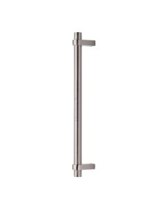Heritage Brass Door Pull Handle Industrial Design 353mm Satin Nickel