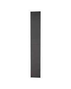 Heritage Brass Fingerplate 500mm Matt Black