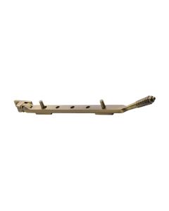 Heritage Brass Casement Window Stay Reeded Design Antique Brass V892 12-AT