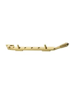 Heritage Brass Casement Window Stay Reeded Design Polished Brass V892 12-PB