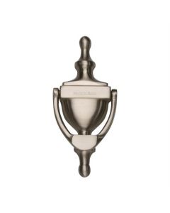 HERITAGE BRASS V910 152-SN Urn Knocker 6 Satin Nickel finish
