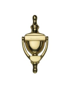 Heritage Brass Urn Knocker 6" Unlacquered Brass