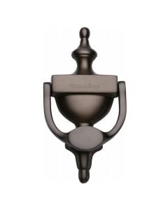 HERITAGE BRASS V910 195-MB Urn Knocker 7 1/4 Matt Bronze finish