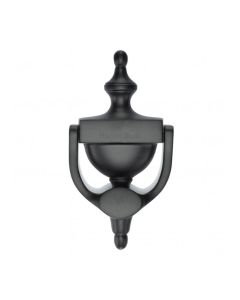 Heritage Brass Urn Knocker 6" Matt Black finish V910 152-BKMT