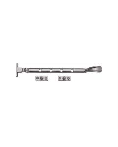 Heritage Brass V990 10-PC Casement Window Stay Spoon Pattern 10 Polished Chrome finish