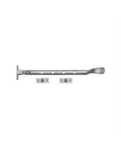 Heritage Brass V990 10-SC Casement Window Stay Spoon Pattern 10 Satin Chrome finish