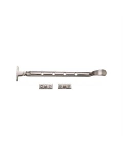 Heritage Brass V990 10-SN Casement Window Stay Spoon Pattern 10 Satin Nickel finish