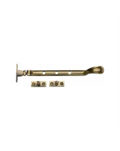 Heritage Brass V990 8-AT Casement Window Stay Spoon Pattern 8 Antique finish