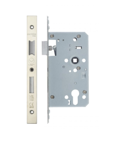 Vier VDL7260-ST-SSS Din Euro Sashlock- Backset 60mm - 2 Pc Forend - Square - SSS - Single Throw