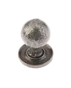 Frelan Round cabinet knob 27mm VF47 Pewter