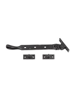 Frelan Bulb end casement stay 203mm VFB33A Black