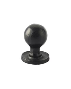 Frelan Round cabinet knob 27mm VFB47 Black