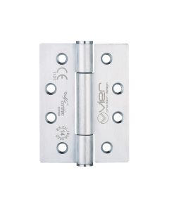 Vier VHC243S Grade 14 Concealed Bearing Hinge Stainless Steel - Grade 201 - 102 x 76 x 3mm (PAIR) Satin Stainless