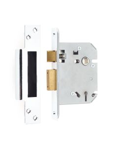 Frelan 3 Lever sashlocks 76mm JL1091SC Satin Chrome