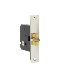Frelan Sliding Door Bathroom Lock JL840SC Satin Chrome