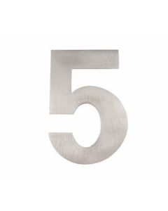 Frelan Concealed Fixing Numerals 150mm JNSS-5 Satin Stainless Steel