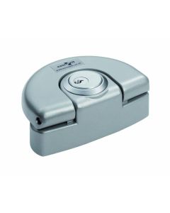 Eurospec XIA5003SV External Locking Attachment Complete With Cylinder Silver