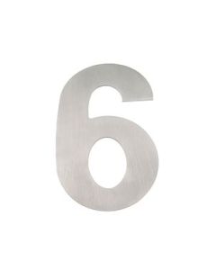 Frelan Concealed Fixing Numerals 150mm JNSS-6&9 Satin Stainless Steel