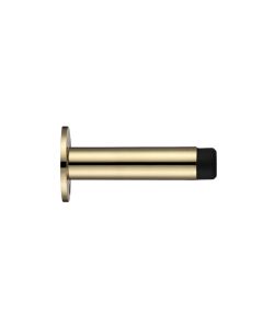 Zoo Hardware ZAB07B Door Stop - Cylinder with Rose 70mm - Face Fix Polished Brass